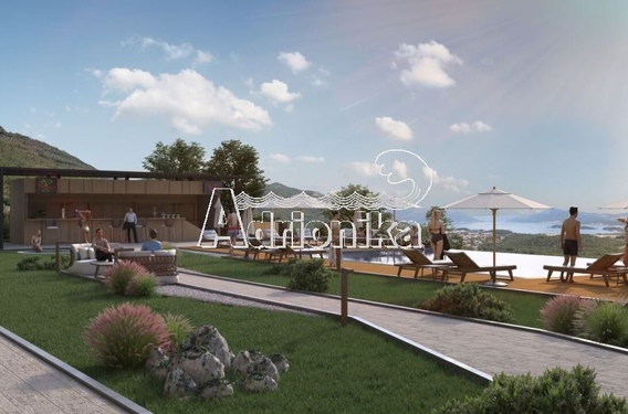 Квартиры в комплексе с бассейном в районе города Котор - фото