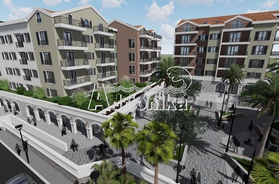 Квартиры в новом комплексе в Тивате - фото