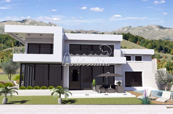 Продается вилла с панорамным видом на море в Близикуче - фото