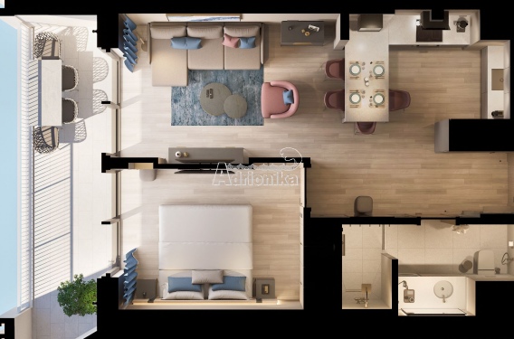 Роскошный 5-звездочный отель и жилой комплекс в Рафаиловичи - фото