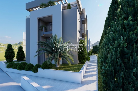 Совершенно Новая Однокомнатная Квартира в Тихом Районе Будвы - фото