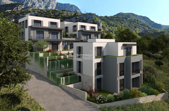 Апартаменты в строящемся комплексе в Которе - фото