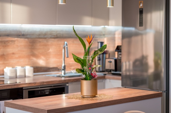 6907 Двухкомнатная меблированная квартира 63 м?, Подкук, Тиват - фото