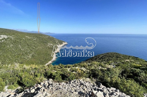 Уникальный большой участок у самой скалы у моря, Загора, Главатичичи - фото