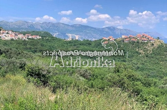 Большой урбанизированный участок в Близикуче с видом на море - фото