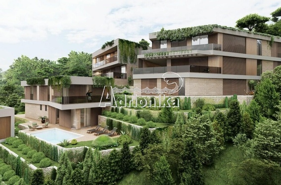 Урбанизированный участок с одобренным проектом под строительство 4-ех вилл, Кавач - фото