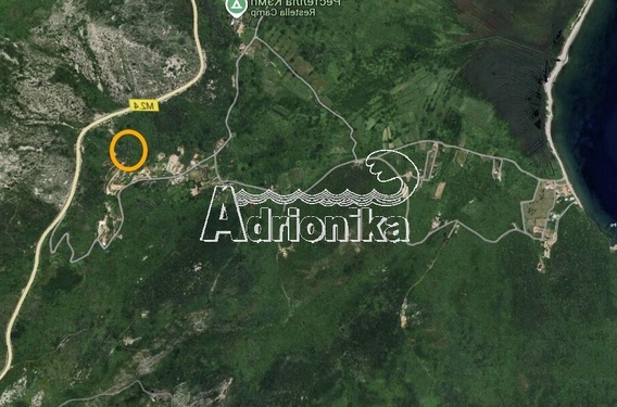 Просторный не урбанизированный участок в Бульярице, Будванский регион - фото