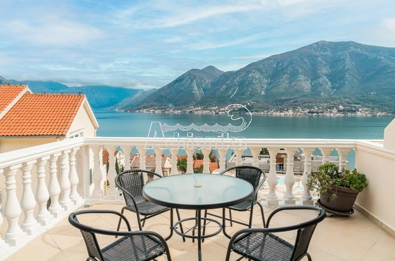 Красивая квартира с одной спальней в комплексе, Доброта, Котор - фото