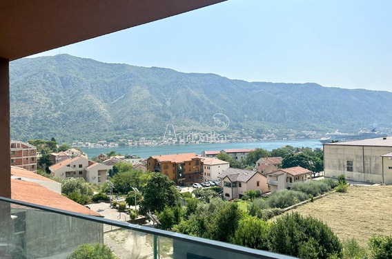 Дуплекс в новостройке с прекрасным видом на море, Доброта, Котор - фото