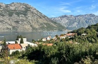 Квартира с большой террасой и панорамным видом на море, Прчань, Котор