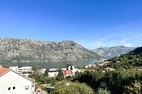 Квартира с большой террасой и панорамным видом на море, Прчань, Котор