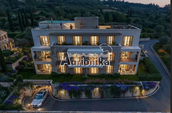 Новые апартаменты с видом на море в Доброте, Бока-Которская бухта - фото