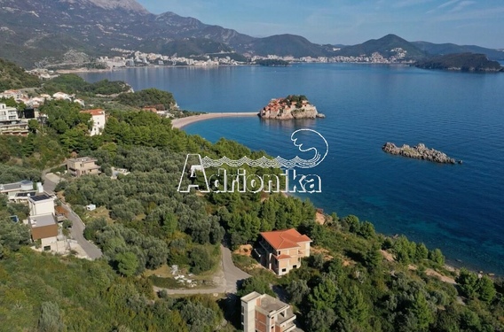 Эксклюзивные участки для строительства роскошных вилл с панорамным видом на море в Црвена Главица, Ч - фото