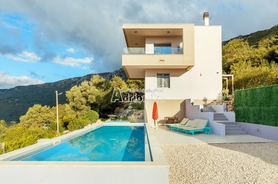 Современная вилла с фантастическим видом и бассейном, Херцег Нови, Поди - фото