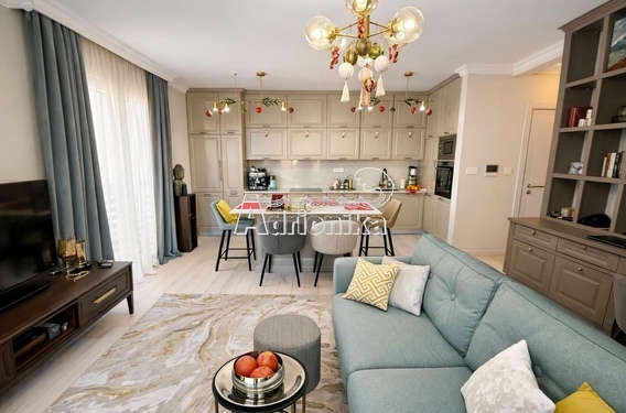 Новый полностью меблированный двухкомнатный апартамент с бассейном, тренажёрным залом и сауной &mdash; Нив - фото