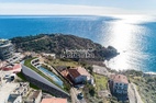 Урбанизированный участок в Будве с видом на море и Старый город
