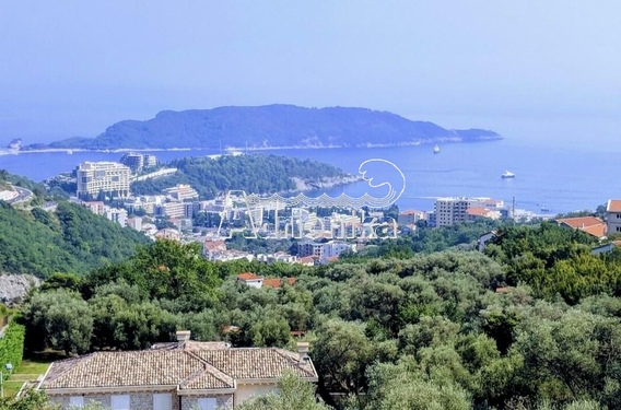 Участок в Бечичи на горе с видом на море - фото