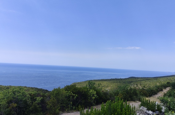 Участок под строительство с видом на море в районе Загора - фото