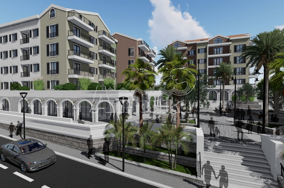 Квартиры в новом комплексе в Тивате - фото