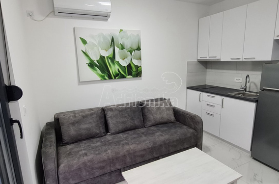 Уютная студия с большой террасой - фото