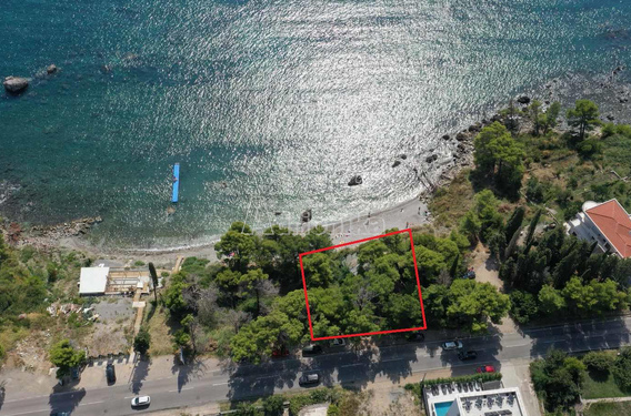 Участок на первой линии моря в Шушани, Бар - фото