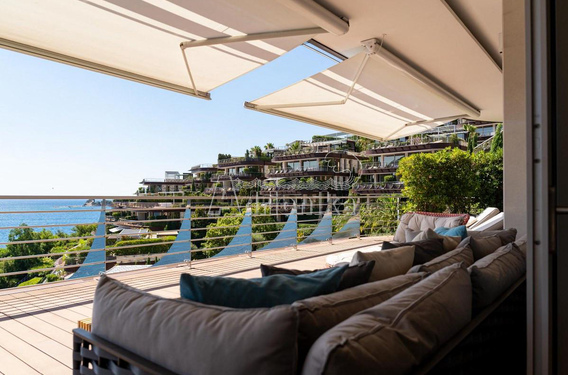 Пентхаус с тремя спальнями и видом на море в элитном комплексе Dukley Gardens - фото