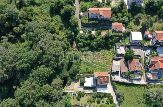 Отличный участок под застройку с прекрасным видом на море, Прчань, Котор - фото