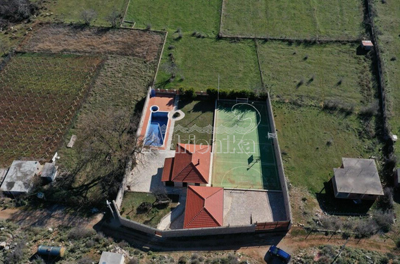 Традиционный каменный дом с большим участком недалеко от моря, Бар - фото