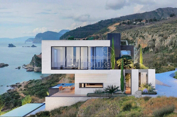 Экcклюзивная вилла на первой линии в Peжeвичи - фото