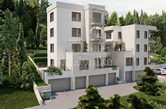 Новый жилой комплекс в стадии строительства в престижном районе Донья Ластва, Тиват - фото