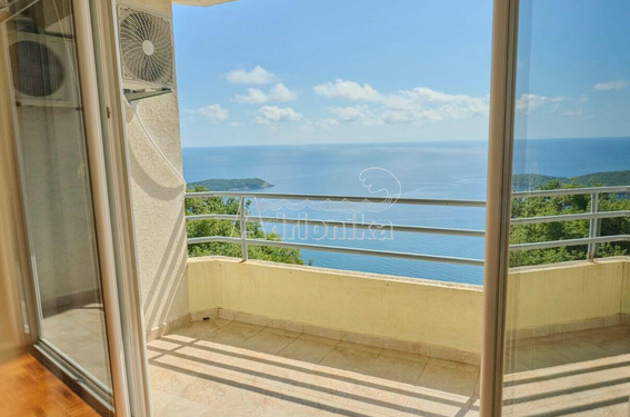 Квартира с потрясающим видом на море, Сеоце, Будванская Ривьера - фото