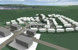 Большой, урбанизированный участок в Кавче, Тиват 24.474м2