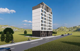 Новое современное здание в Баре с квартирами от 44,50м2 до 80,40м2