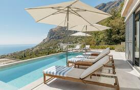 Современная вилла с бассейном и панорамным видом на море, Близикуче - Будва